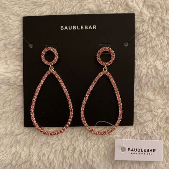 BaubleBar Pink Statement Earrings - Picture 2 of 3